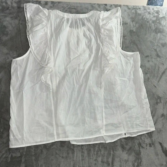 Gap Lucille off white peasant blouse - Picture 8 of 14